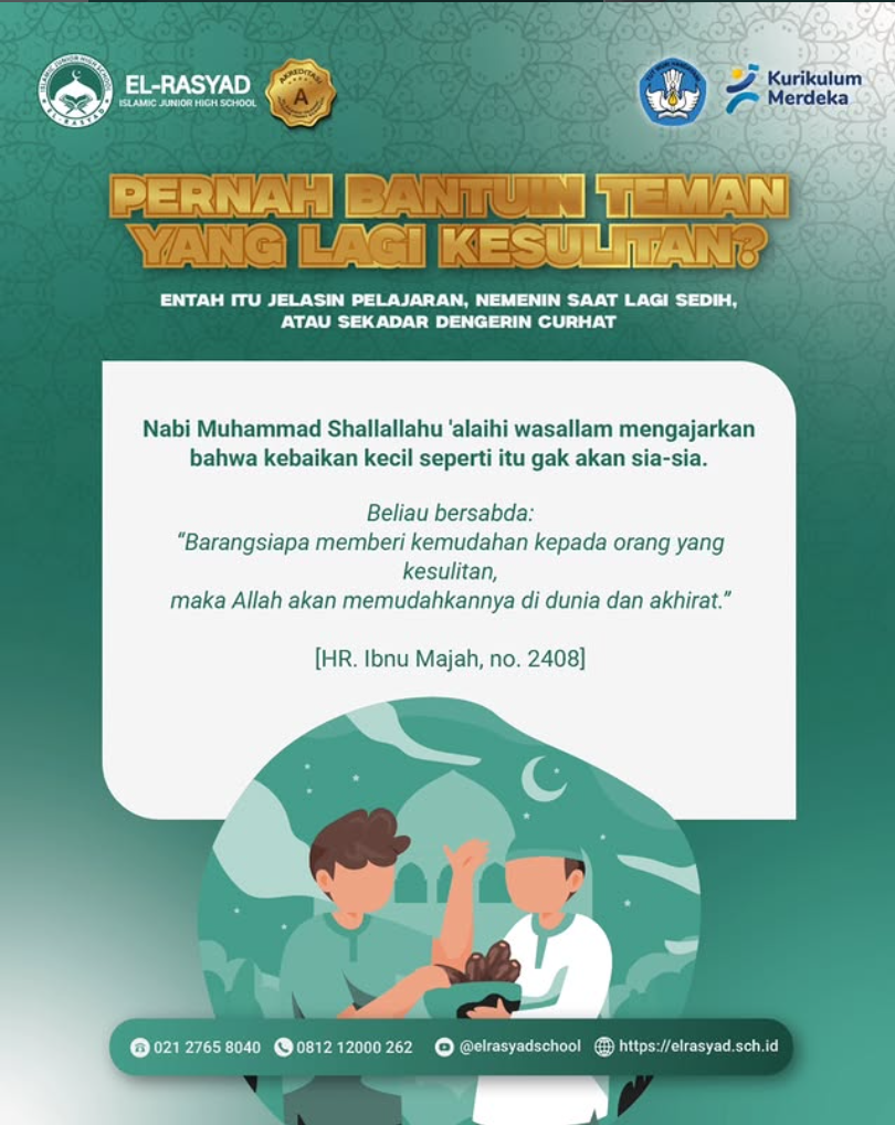 Kebaikan kecil tidak pernah sia-sia 💚